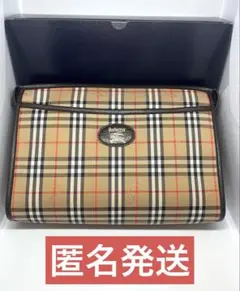 Burberry バーバリー クラッチバッグ ノバチェック　セカンドポーチ 総柄