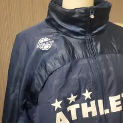ATHLETA ピステ・ウィンドブレーカー ネイビー O