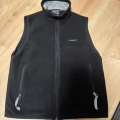 00s old patagonia シンチラ フリース ベスト ブラック S