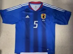 adidas サッカー日本代表 宮本恒靖 ユニフォーム 5番 - メルカリ