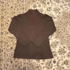 美品90s agnes b. homme リブ カットソー ブラウン 日本製