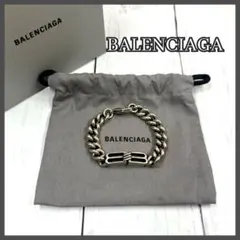 【美品】balenciaga バレンシアガ　ブレスレット　グルメット　BBロゴのサムネイル