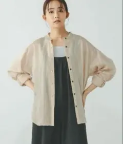 グローバルワーク　アソート柄シアーシャツのサムネイル