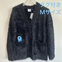 【新品】GU パペットスンスン カーディガン ブラック M