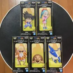 ドラゴンボール ワールドコレクタブルフィギュア 5種セット