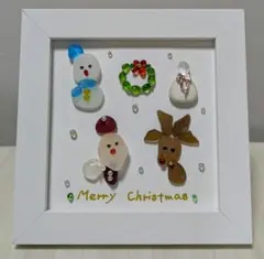 ☆kei工房☆シーグラスアート・シーグラス〜クリスマス〜