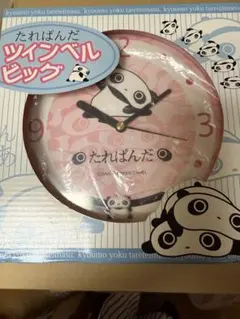 たれぱんだアートクロック SUN-X サンエックス たれぱんだ 振り子時計 2種セット - メルカリ