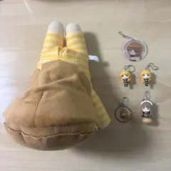 カラフルピーチ えと ぬいぐるみとアニメマスコットセット