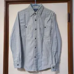 BLUE BLUE ストライプ長袖シャツ サイズ2