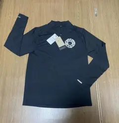 ナイキNike 長袖ポロシャツ ブラック/ブルー 新品タグ付き　Mサイズ