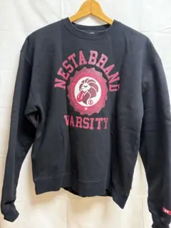 NESTA BRAND ブラック スウェット　サイズM