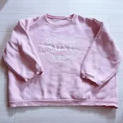 【本日のみ出品】メリア Melia. トレーナー スウェット ピンク