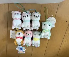 豆柴三兄弟 ぬいぐるみ・マスコット 8個セット