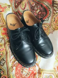 Dr. Martens ブラック レースアップシューズ UK6