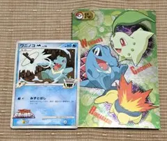 ポケモンカード2枚セット　ワニノコ