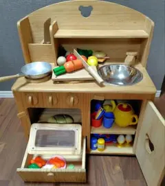 Toddle トッドル　木製おままごとキッチン　エドインター　ボーネルンド