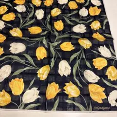 イヴサンローランYves Saint Laurent 大判ハンカチ