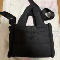 GU パフミニショルダーバッグ　ブラックのサムネイル