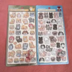 【正規品】ボンボンドロップシール 和柄 新作 日本犬 柴犬 セット