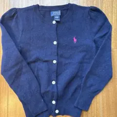 Polo Ralph Lauren ネイビー カーディガン 4/4T