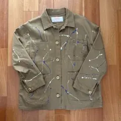 UNIVERSAL OVERALL ×ビーミング　ペイント加工 ジャケット