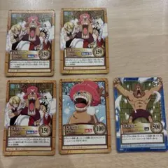 2002年当時物】ワンピース カードゲーム チョッパー 3枚セット 旧裏面