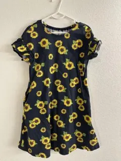 ⭐️GU ひまわり柄 ワンピース⭐️