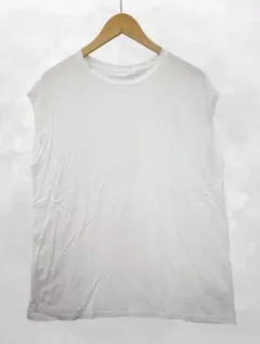 美品＊Deuxieme Classeホワイト タンクトップ rib タンク（タンクトップ）｜Deuxieme Classe（ドゥーズィエム クラス