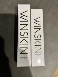 新品未開封】WINSKIN ウィンスキン ファンデーション2個&薬用クリーム1