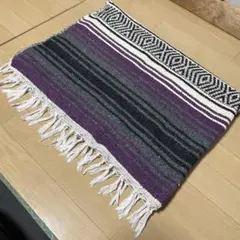 メキシカン　サラぺ　織り毛布　厚手　ソファーカバー　180×130のサムネイル