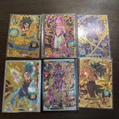 スーパードラゴンボールヒーローズカード 6枚セット