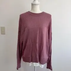 大きいサイズ☆レイヤードチュニック