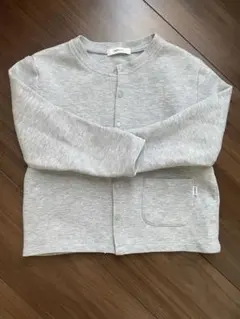 SHIPS any キッズ　グレー カーディガン