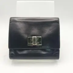 グッチ　折財布　財布　ウォレット　ブラック