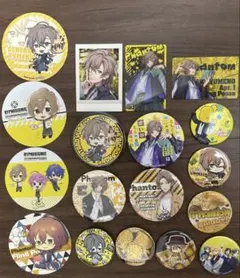 ヒプノシスマイク 夢野幻太郎　セット　缶バッジ　カード　コースター