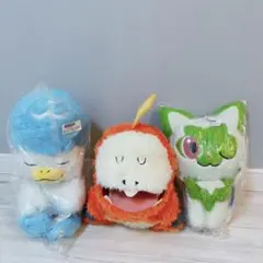 ポケットモンスター もふぐっと くつろぎタイムぬいぐるみ　御三家♡