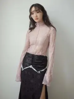 Athenaeum JENNIE TOP/PINK LACE