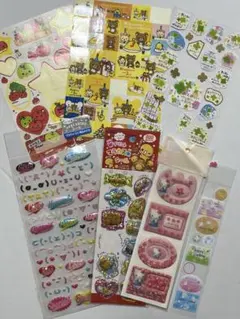 平成レトロ　平成女児　シールセット