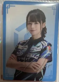 Mリーグ U-NEXT パイレーツ 瑞原 明奈 選手 直筆サイン入り Mリーグ U-NEXT パイレーツ 瑞原 明奈 選手 直筆サイン入り