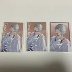 弦月藤士郎　SUISAIRAIN ビジュアルカード　3枚セット