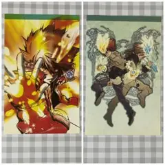 家庭教師ヒットマンREBORN 両面切り抜き 沢田綱吉 バジル バジリコン