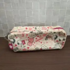 スヌーピー柄ポーチ