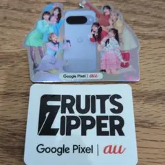 FRUITSZIPPER ステッカー au限定 Googleピクセル購入特典 - メルカリ