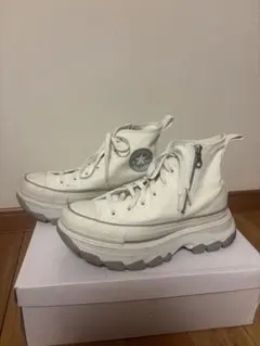 コンバース オールスター トレックウエーブ 厚底　ハイカット