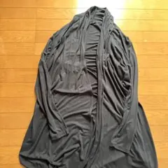 ナノユニバース　黒　ロングカーディガン