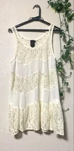 ヤマダヤ系列　レースタンクトップ　レースキャミのサムネイル
