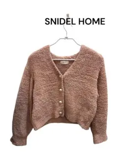 SNIDEL HOME ピンク Vネック カーディガン