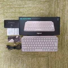 Logicool MX KEYS MINI ピンク KX700RO 美品 日本語 - メルカリ