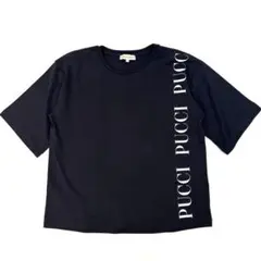 未使用 エミリオプッチ 縦ロゴ Tシャツ ブラック M相当 キッズ12のサムネイル