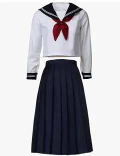 《美品》セーラー服　上下　Ｌサイズ